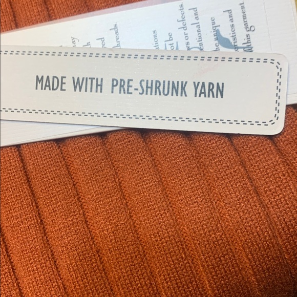 Rust Ribbed Long dress - Picture 8 of 8